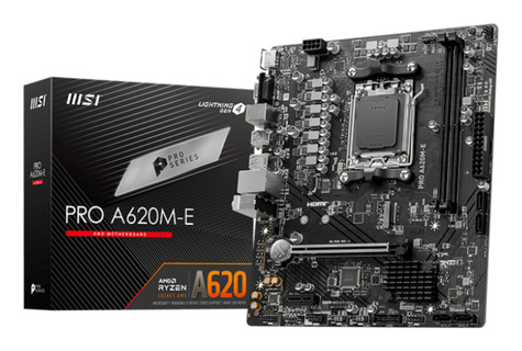 MSI AM5 PRO A620M-E - DDR5/M.2/HDMI/VGA/ÂµATX
