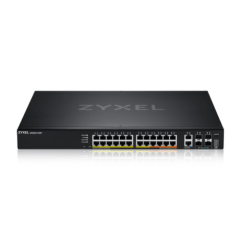 ZyXel XGS2220-30HP - switch - 30 poorten - Beheerd - rack-uitvoering