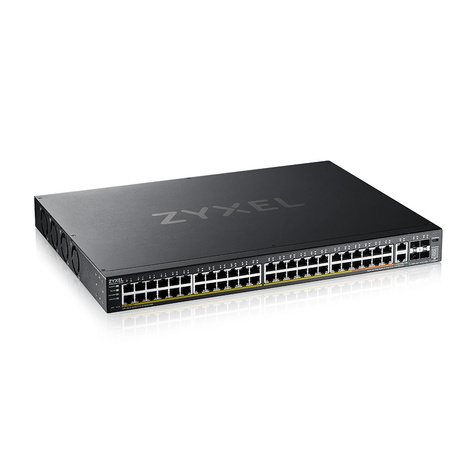 ZyXel XGS2220-54HP - switch - 54 poorten - Beheerd - rack-uitvoering