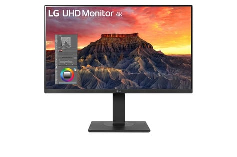 LG 27" 27BQ65UB-B Ultra HD 4K HDMI DP USB IPS 16:9 zwart