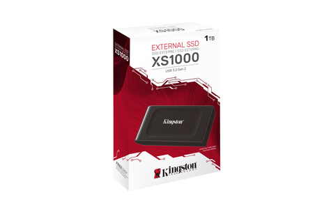 Kingston SSD    1TB Kingston Portable SSD XS1000 USB3.2 Gen2 retail