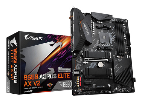 Gigabyte B550 AORUS ELITE AX - 1.0 - motherboard - ATX - Socket AM4 - AMD B550