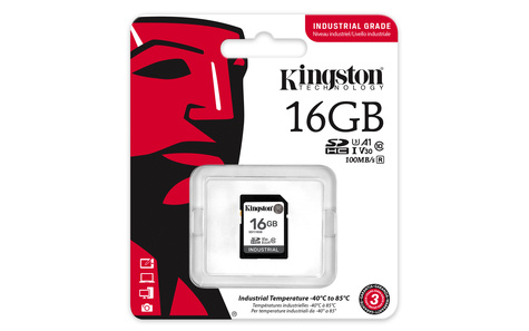 Kingston Card Kingston Ind. SD 16GB pSLC