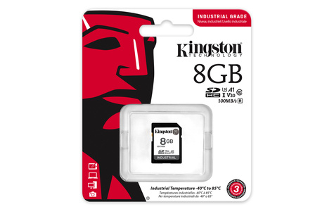 Kingston Card Kingston Ind. SD  8GB pSLC