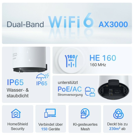 TP-Link AX3000 Outdoor/Indoor Mesh