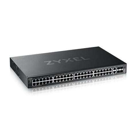 ZyXel XGS2220-54 - switch - L3-toegang, NebulaFLEX Cloud - 48 poorten - Beheerd - rack-uitvoering