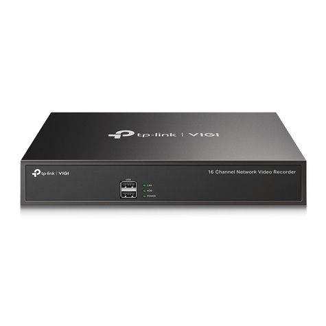 TP-Link VIGI NVR1016H V1 - standalone NVR - 16 kanalen