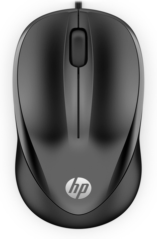 HP 1000 Muis kabelgebunden USB Zwart