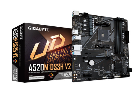 Gigabyte MB GBT AMD AM4 A520M DS3H V2