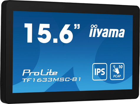 Iiyama ProLite TF1633MSC-B1 - LED-monitor - Full HD (1080p) - 15.6"