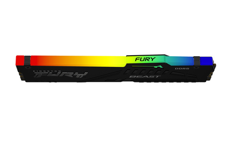 Kingston FURY Beast RGB - DDR5 - module - 32 GB - DIMM 288-pin - 6000 MHz / PC5-48000 - unbuffered