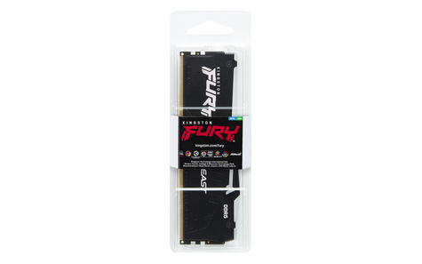 Kingston FURY Beast RGB - DDR5 - module - 32 GB - DIMM 288-pin - 6000 MHz / PC5-48000 - unbuffered