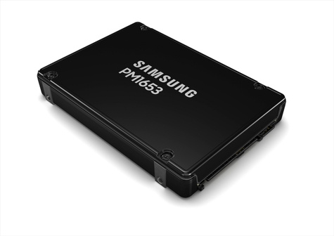 Samsung SSD 2.5" 7,68GB SAS Samsung PM1653 bulk Ent.