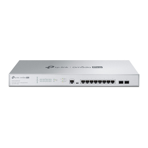 TP-Link Omada Pro S5500-8MHP2XF V1.6 - switch - 8 poorten - Beheerd - rack-uitvoering