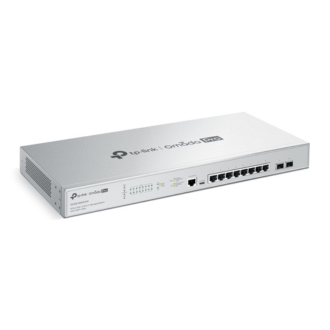 TP-Link Omada Pro S5500-8MHP2XF V1.6 - switch - 8 poorten - Beheerd - rack-uitvoering