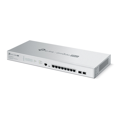 TP-Link Omada Pro S5500-8MHP2XF V1.6 - switch - 8 poorten - Beheerd - rack-uitvoering