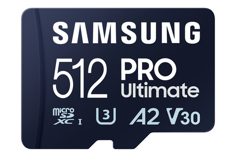 Samsung SD MicroSD Card 512GB Samsung SDXC PRO Ulti.(Class10) Adap retail