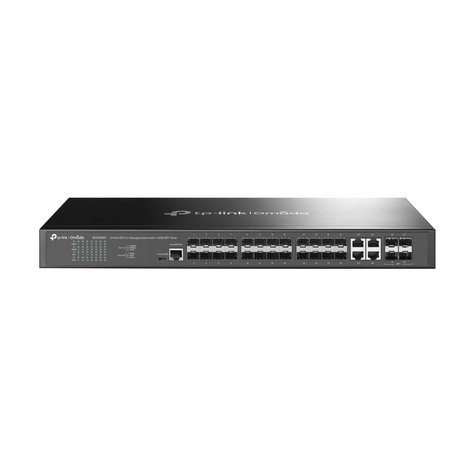 TP-Link Omada TL-SG3428XF netwerk-switch Managed L2+ Geen 1U Zwart