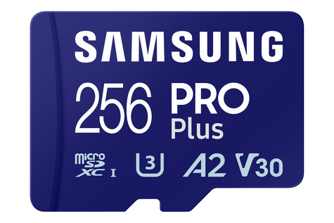 Samsung SD MicroSD Card 256GB Samsung SDXC PRO Plus (2023) Reader retail