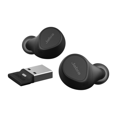 Jabra Evolve2 Buds UC met Link 380a