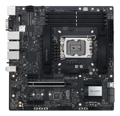 Asus PRO WS  W680M-ACE SE          (Intel,1700,DDR5,mATX)