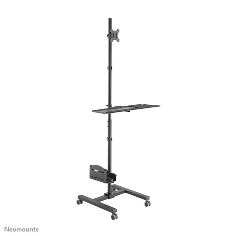 Neomounts Mobiele werkplek voor pc, flatscreen (max. 32"/81 cm), toetsenbord en muis 8 kg FPMA-MOBILE1700 Neomounts
