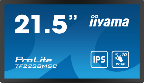 Iiyama ProLite TF2238MSC-B1 - LED-monitor - Full HD (1080p) - 21.5"