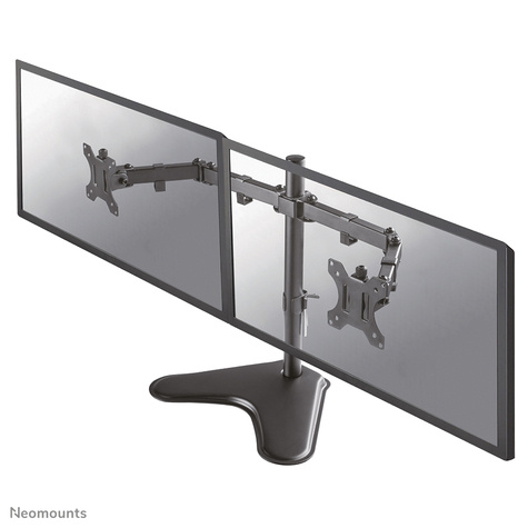 Neomounts Tafelhouder voor twee flatscreens tot 32" 8KG FPMA-D550DDBLACK Neomounts