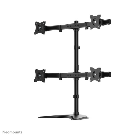 Neomounts NM-D335D4- voor 4 LCD-displays - zwart