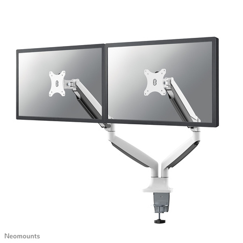 Neomounts NM-D750D - voor 2 LCD-schermen - wit