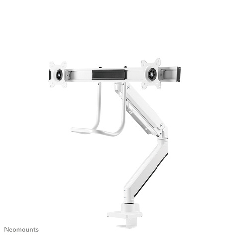 Neomounts NM-D775DX - voor 2 LCD-schermen - wit