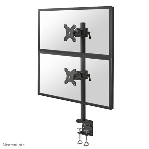 Neomounts FPMA-D700DV - voor 2 LCD-schermen - zwart