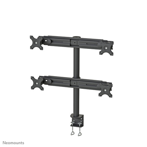 Neomounts FPMA-D700D4 - voor 4 LCD-displays - zwart