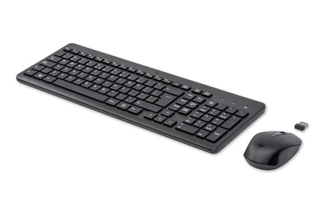 HP 330 Wireless Keyboard and Mouse Set - QWERTY