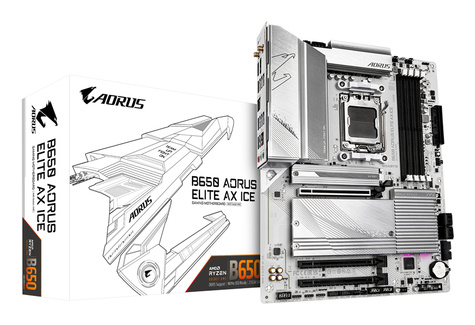 Gigabyte B650 A ELITE AX ICE  (B650,AM5,ATX,DDR5)