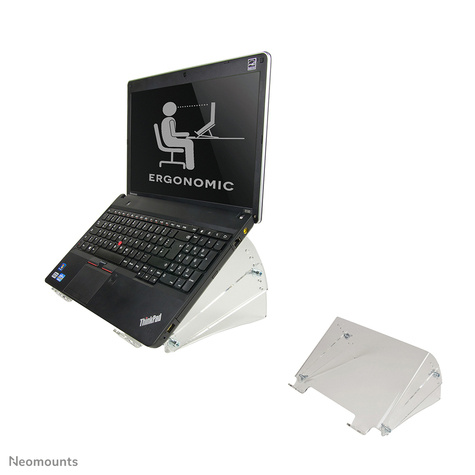 Neomounts NSNOTEBOOK300 stand - voor notebook - transparant