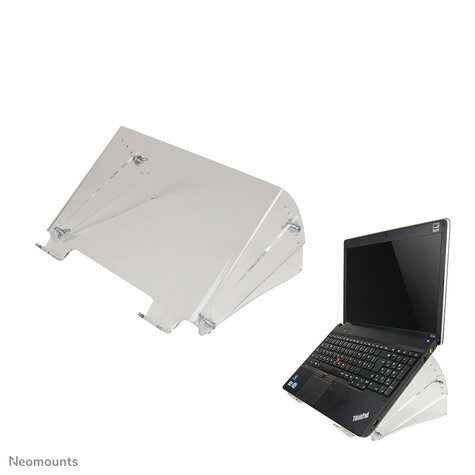 Neomounts NSNOTEBOOK300 stand - voor notebook - transparant