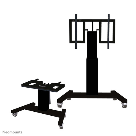 Neomounts PLASMA-M2500T wagen - gemotoriseerd - voor plat scherm / mediaspeler / mini-pc - zwart