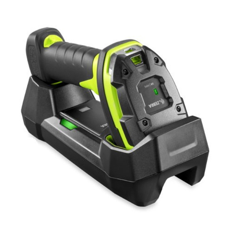 Zebra LI3678-ER Rugged Scanner - USB - BT - Cradle