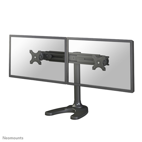 Neomounts FPMA-D700DD stand - voor 2 LCD-schermen - zwart