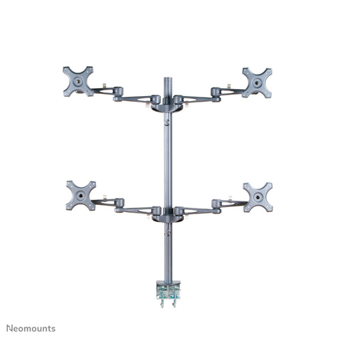 Neomounts FPMA-D935D4 - voor 4 LCD-displays - zilver