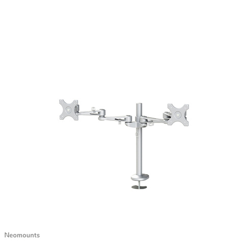 Neomounts FPMA-D935DG - voor 2 LCD-schermen - zilver