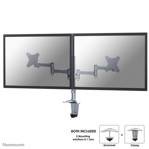 Neomounts TIS 10"-27" 2TFT 4 Gewichten. Max.18KG