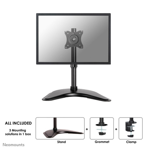 Neomounts NM-D335 stand - voor LCD-scherm - zwart