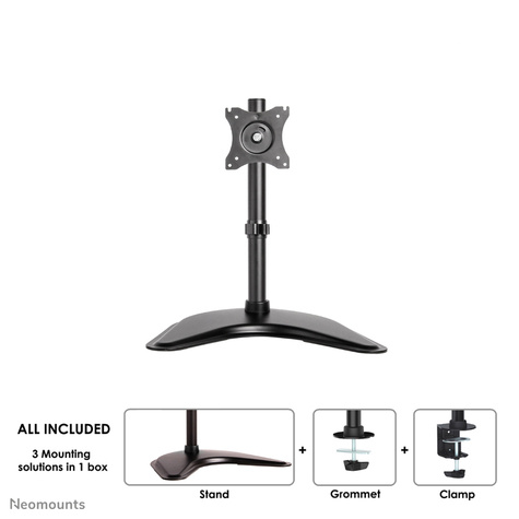 Neomounts NM-D335 stand - voor LCD-scherm - zwart