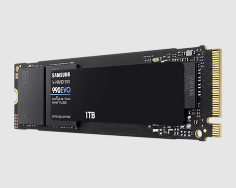 Samsung SSD 1TB Samsung  M.2  PCI-E   NVMe Gen4 990 EVO retail
