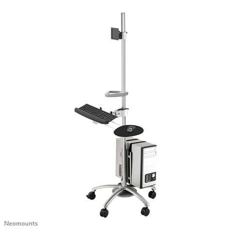 Neomounts BOS 10"-27" Mobiel PC/TFT Zilveren