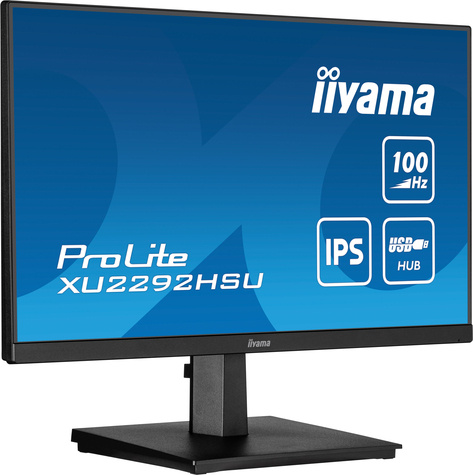 Iiyama ProLite XU2292HSU-B6 computer monitor 54,6 cm (21.5") 1920 x 1080 Pixels Full HD LED Zwart