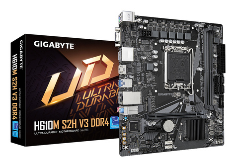 Gigabyte Intel 1700 H610M S2H V3  DDR4