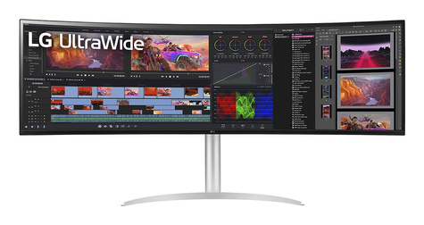 LG 49" 49BQ95C-W UltraWide QHD Curved HDMI DP USB IPS 32:9 s